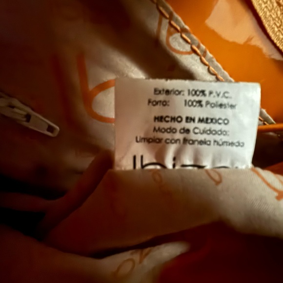 Jaime Ibiza orange shoulder bag. - Picture 8 of 14